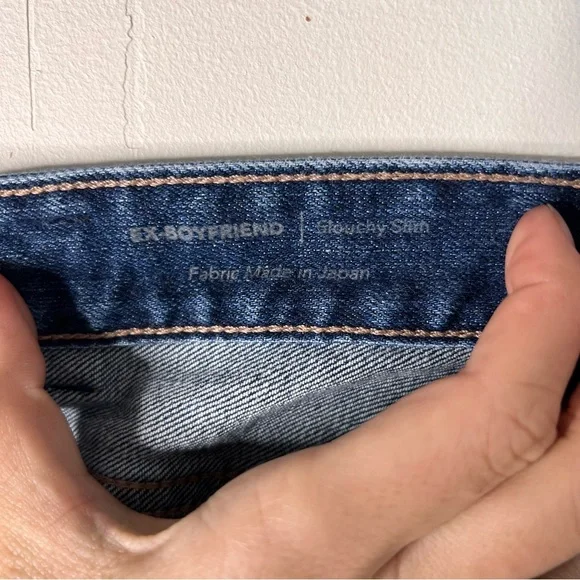 AG Adriano Goldschmied Ex-Boyfriend Slouchy Slim Jeans Blue Size 30 Faded - Picture 8 of 11